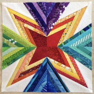 Scrap Attack by Sarah Goer, @srahgoerquilts