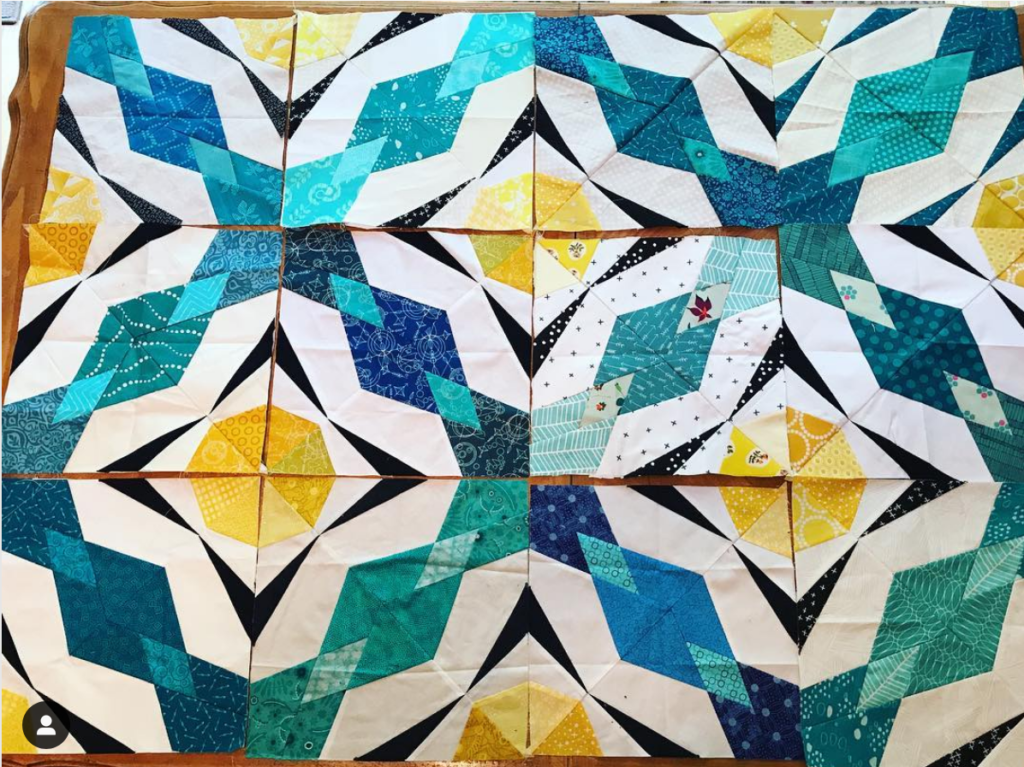 Hidden gems quilt