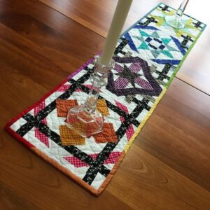 Table runner using Gemini Taurus Aries Aquarius, by Michele, @chelengeorge