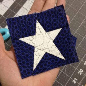 Simple Star by Terri Harlan, @sew_fantastic