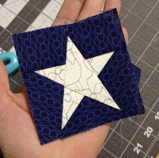 Simple Star by Terri Harlan, @sew_fantastic